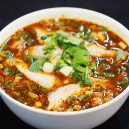 ต้มแซ่บคอหมูย่าง