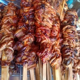 ไส่ไก่ย่าง พันเครื่องในไก่