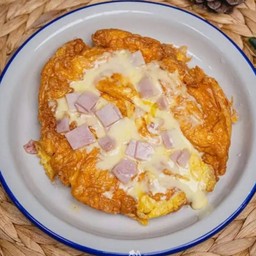 ไข่เจียวแฮมชีส