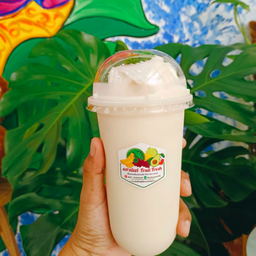 มะพร้าวน้ำหอมปั่นนมสด