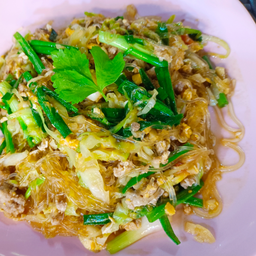 ผัดวุ้นเส้นหมูสับ