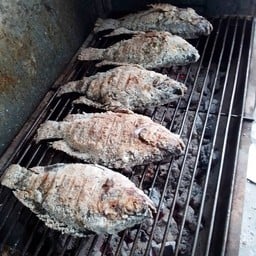 เมี่ยงปลานิลเผา  สี่แยกวังหิน เมี่ยงปลาเผา ตาหนอม