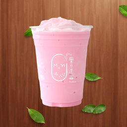 นมสดชมพูปั่น