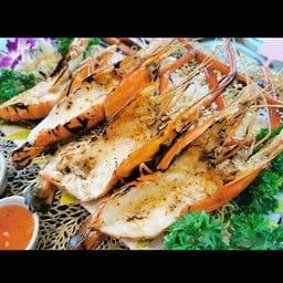กุ้งแม่น้ำอบชีส