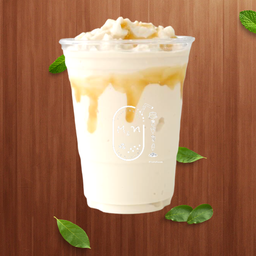 นมสดคาราเมลปั่น