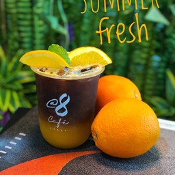 Summer Fresh กาแฟส้มยุซุโซดา