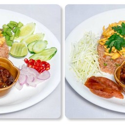 ข้าวคลุกกะปิ + ข้าวคลุกกะปิ