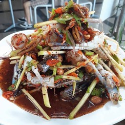 ยำมะม่วงปูม้า