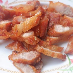 หมูสามชั้นทอด