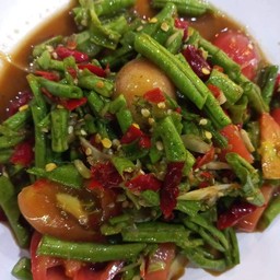 ตำถั่วฝักยาว