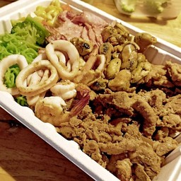 ชุดไซส์ XXL หมูและทะเล สำหรับครอบครัว