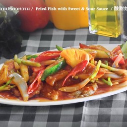 Fried Chicken with Sweet & Sour Sauce