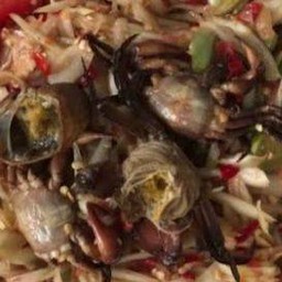 ตำบักหุ่งปูนาร้ากะจก