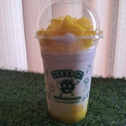 ตอกกะลามะพร้าวเผานมสด โลตัสวงเวียนช้าง