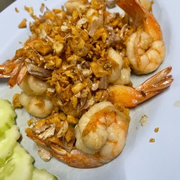 กุ้งทอดกระเทียม