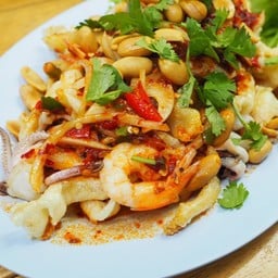 ยำ3กรอบ(กระเพาะปลา)