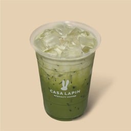 Iced Green Tea Latte (12 oz)