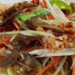 ตำไทยปลากรอบ