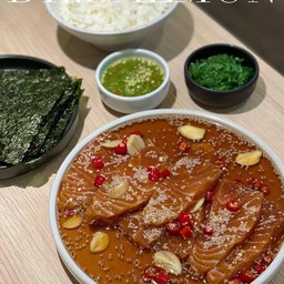 ชุดแซลมอนดองซีอิ๊วญี่ปุ่น