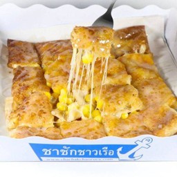 โรตีข้าวโพด+ชีส