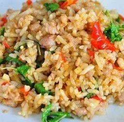 ผัดกะเพราคลุก