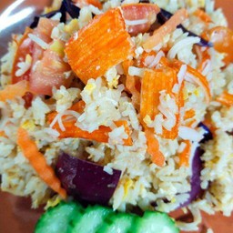 ข้าวผัดปูอัด