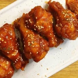 Ss_ปีกบนไก่ เกาหลี 5 ชิ้น [ทอดใหม่ร้อนๆทุกออเดอร์ รอทอด20 นาทีค่ะ ☺️]