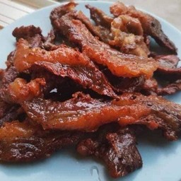 เนื้อแดดเดียวติดมันทอด 1 กิโลกรัม