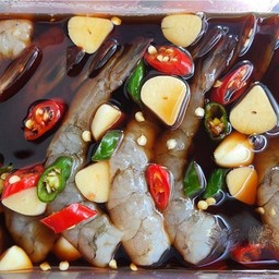 กุ้งดองน้ำปลา ไซร์ S