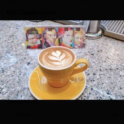 Hot Cappuccino (Pangkhon Natural Process - Medium Roast )