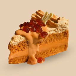 Bubble Thai Tea Cake