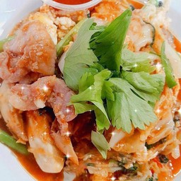 สุกี้แห้งหมู
