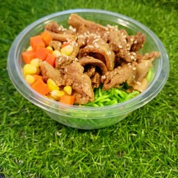 ชุดหมี่หมูถ้วย ไซส์เล็ก