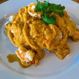 ข้าวไข่ข้นกุ้ง