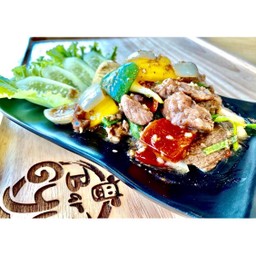 เนื้อผัดพริกไทยดำ