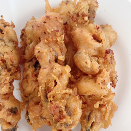 ข้าวไข่เจียว ไก่ทอด หมูทอด-แวว