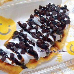 วิปครีม ช็อกโกแลตชิพ ซอสช็อกโกแลต Whipped Cream Chocolate Chips ChocolateSauce (M)