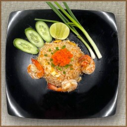 ข้าวผัดกุ้งไข่กุ้ง-ข้าวผัดฮ่องกง