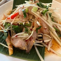 ตำคอหมูย่าง