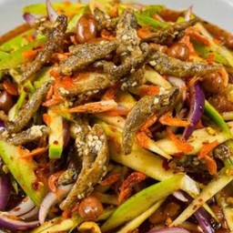 ยำปลากรอบ