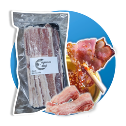 เบคอนสด 500g.