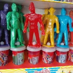 เยลลี่วุ้นหลอด คละลายการ์ตูนนะคะ