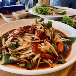 ตำปลาร้าหอยดอง