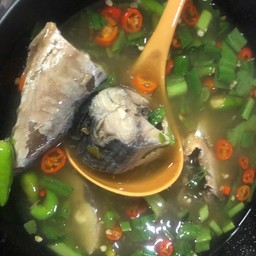 ปลาทูต้มพริกมะนาว