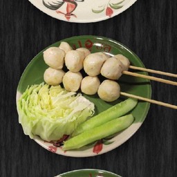 ลูกชิ้นหมู(3ไม้)