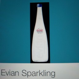 Evian Sparkling Water 75cl.