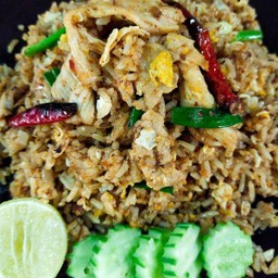 ข้าวผัดลาบหมู