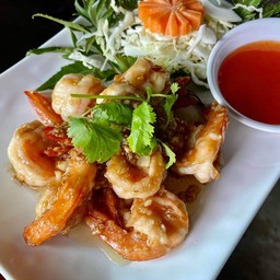 กุ้งทอดกระเทียม