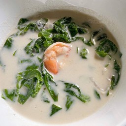 ต้มกะทิผักเหมียง