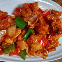 ไก่ผัดเม็ดกาหยี